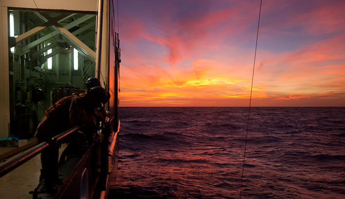 GEOTRACES sunset