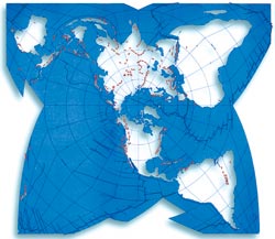 ophiolites map