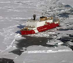 Teams of scientists study seafloor core sample