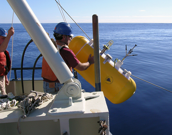 deploy of moored profiler