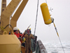 moored profiler in beaufort sea
