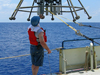 deployment of a multi-corer
