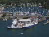 woods hole village aerial