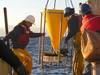 sediment trap deployment