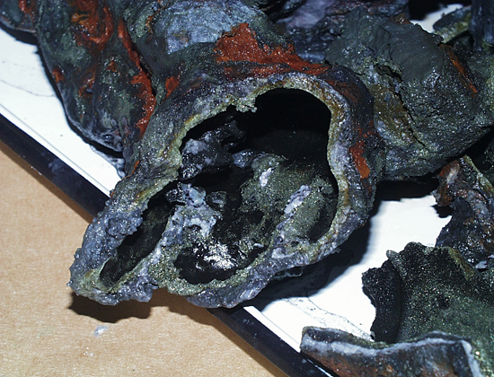 Vent rock sample