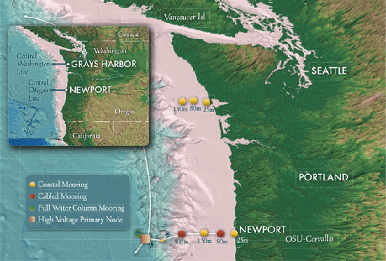 map of oregon state. (Map courtesy Oregon State