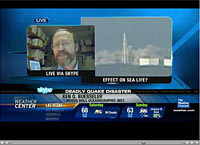 Ken Buesseler on the Weather Channel