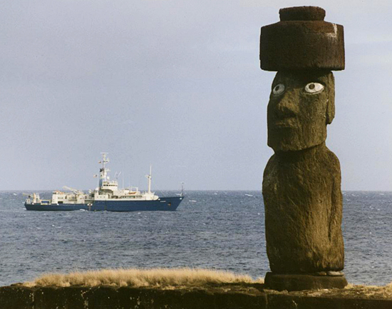 knorr off easter island