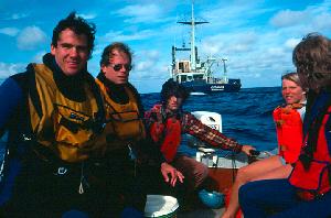 Dive Team Enroute to Dive Site