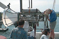 REMUS' underwater docking station