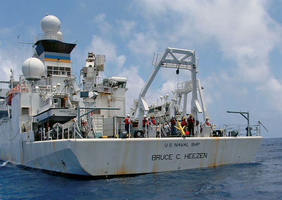 WHOI glider deployment