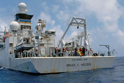 WHOI glider deployment