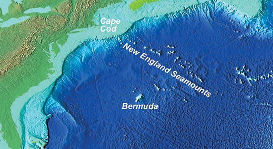 The New England Seamount chain