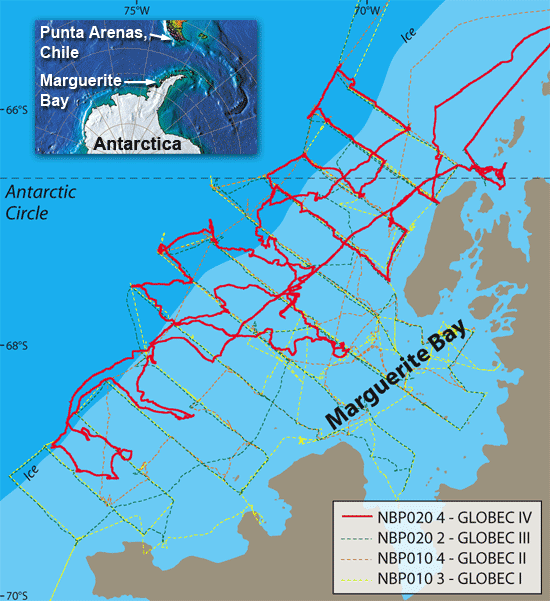 Southern Ocean GLOBEC cruises