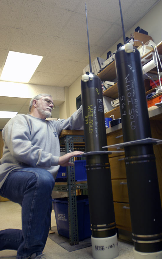 Jim Valdes is an engineer at Woods Hole Oceanographic Institution who designs and builds floats used for ocean research.