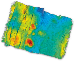 bathymetric map, ABE