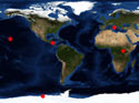locator map of volcano research