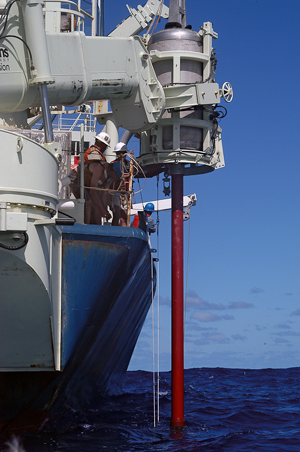 Long Core being deployed