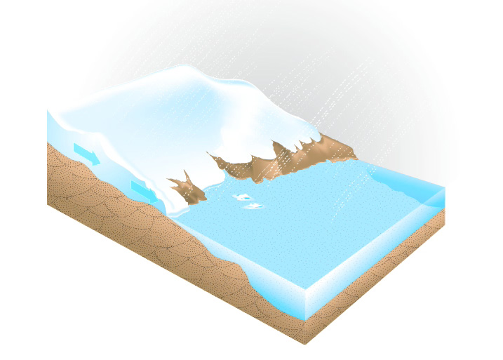 An Ice Sheet's 'Plumbing System'