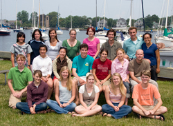 group photo of WHOI SSF students