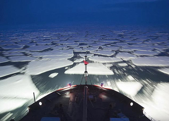 Into the Dark and Ice