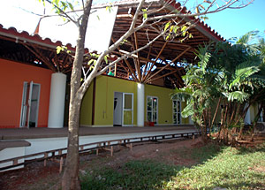 Front side of the lab