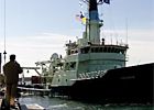 R/V Oceanus Departure