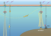 Schematic of the Endurance Array, Grays Harbor Line