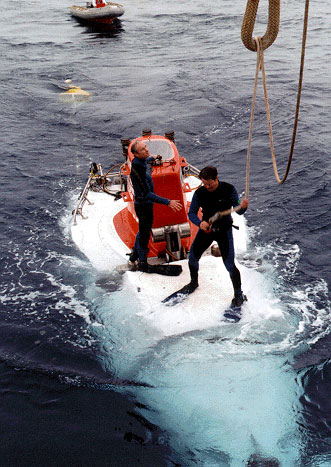 Attaching the recovery lines
