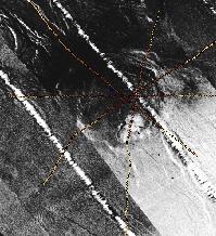 Em Data collected across a mound