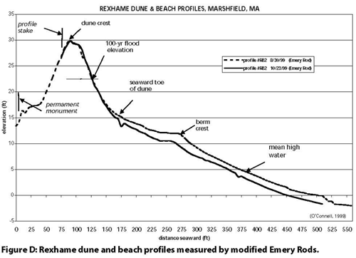 Rexhame dune and beach profiles
