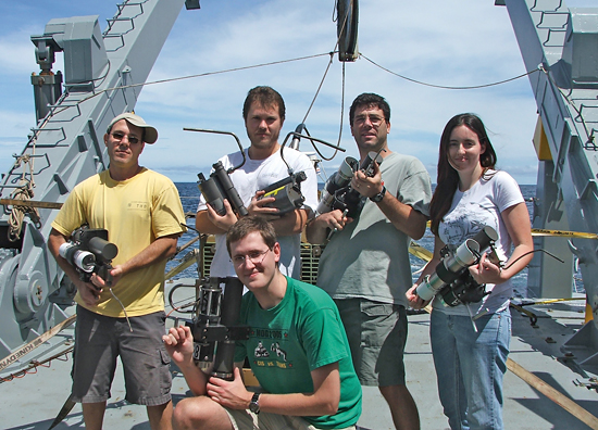 The group spent a month in the eastern Manus Basin, near Papua New Guinea in 2006, collecting hydrothermal vent fluids to analyze their composition.