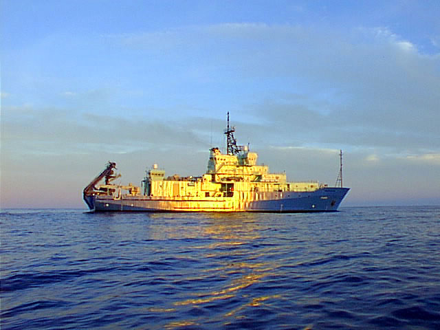 Sunrise at sea