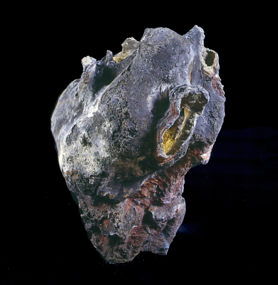 Part of a black smoker.