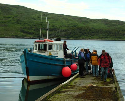Loch Scresort pier