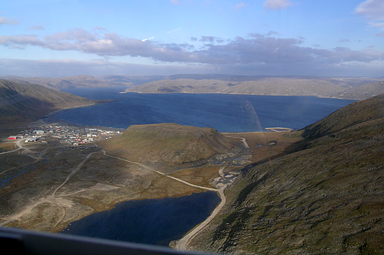The village of Kangiqsujuaq in northern Quebec (population less than 500) is nestled on a deep bay off Hudson Strait.