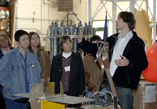 Bi-annual WHOI Teachers Workshop in March 2007.