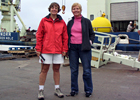 Dr. Amy Bower and Kate Fraser