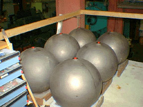 variable ballast spheres