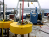 Clap traps awaiting deployment during Vertigo cruise in 2005.