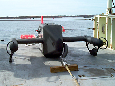 Video Plankton Recorder on the stern