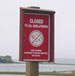 shellfish closure sign