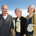 Sievert and colleagues at a marsh