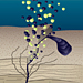 While Oil Gently Seeps from the Seafloor 