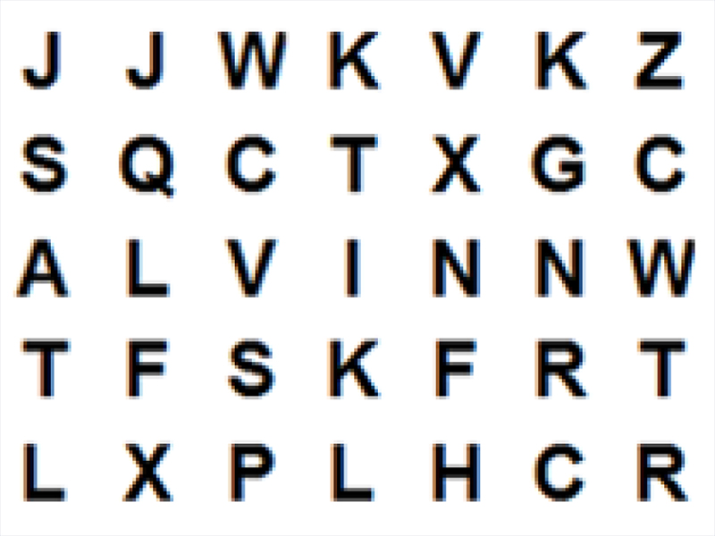 Alvin word search