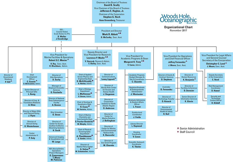 organizational chart