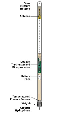 RAFOS Float: Schematic