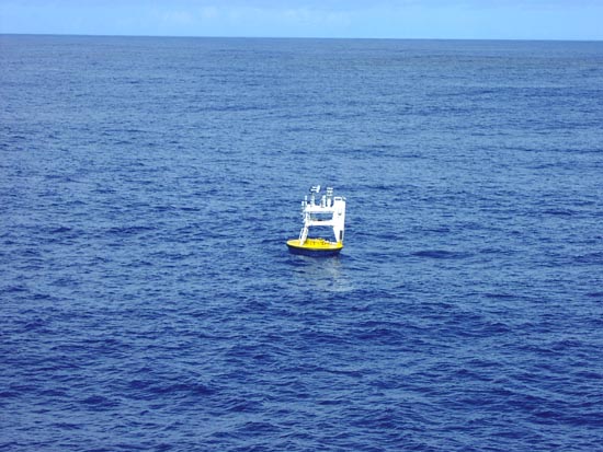 NTAS buoy alone in the Atlantic