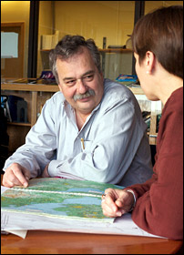Ken Brink and Heidi Sosik