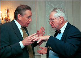 James Luyten and Honorary Trustee Dick Mintz